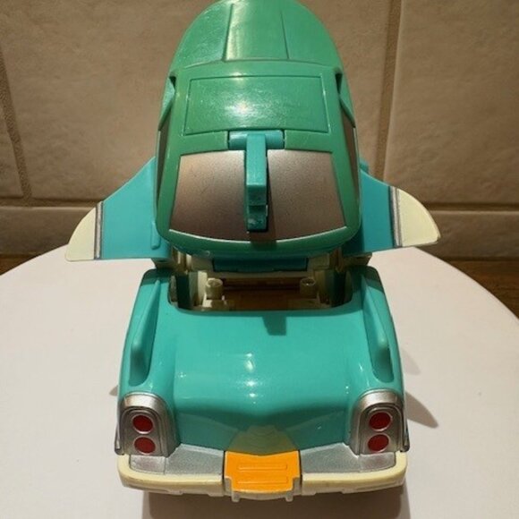 2006 Fisher Price Transforming Shark head Car Nivores Hot Rod Toy 6.5" - Picture 5 of 10